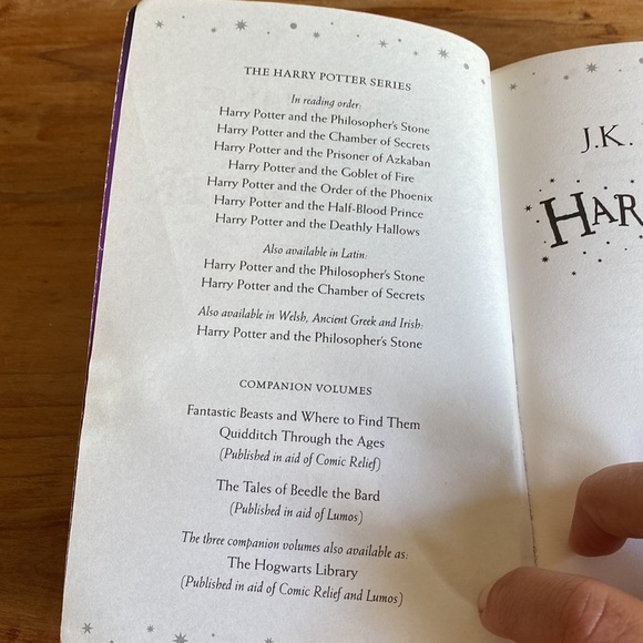 Harry Potter “and the Deathly Hallows” Softcover - Picture 7 of 7